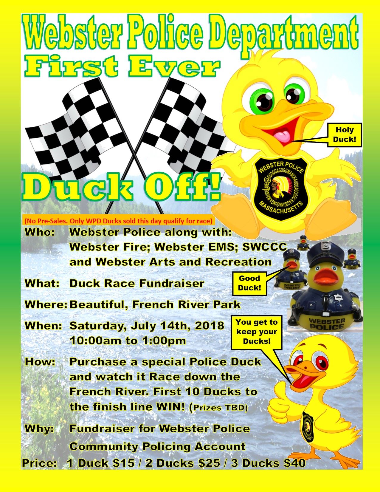 WPD DUCK OFF 2018