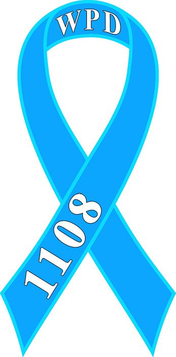 Cynthia Johnson&rsquo;s blue ribbon with 1108 WPD