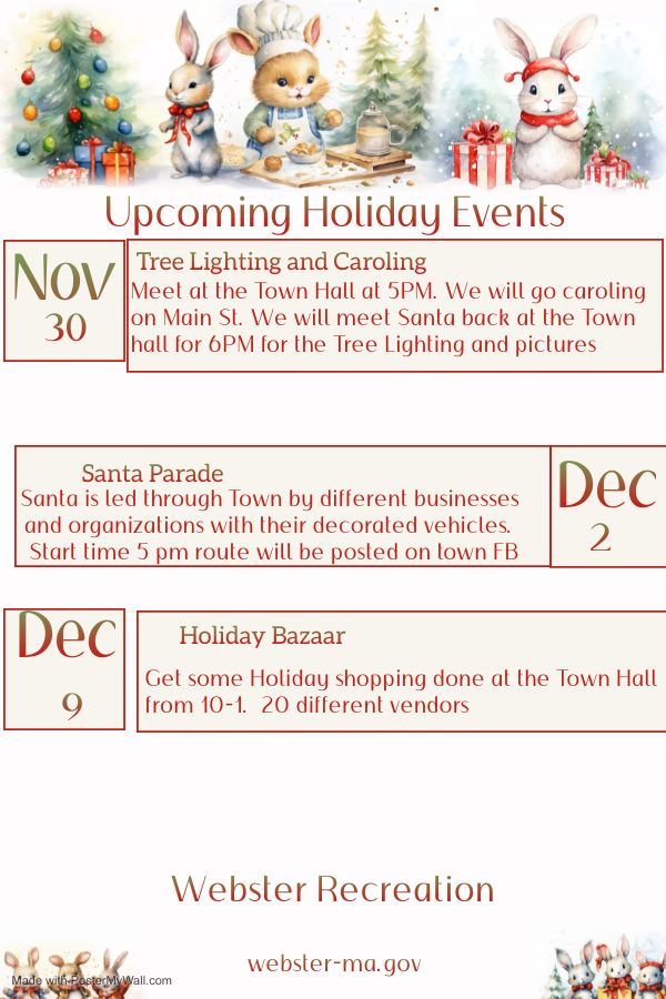 December Calendar by Paula - Made with PosterMyWall